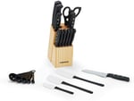 farberware knife set with measuring spoons