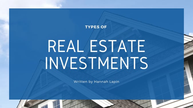 types of real estate investments