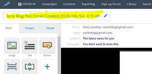 June Blog Post Email