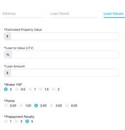 Loan Values