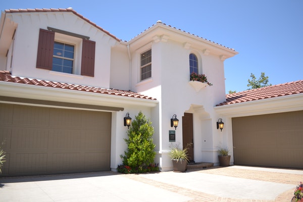 large Spanish style house