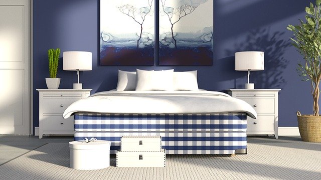 Modern farmhouse bedroom 